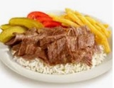 Pilav üstü Et Döner 120gr